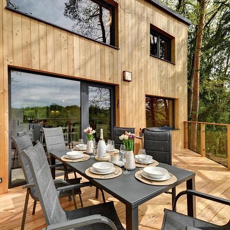 Riverside Cabin Doudleby Bagian luar foto