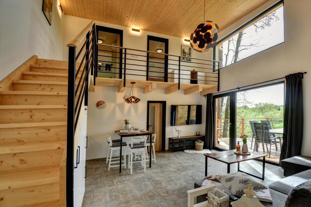 Riverside Cabin Doudleby Bagian luar foto