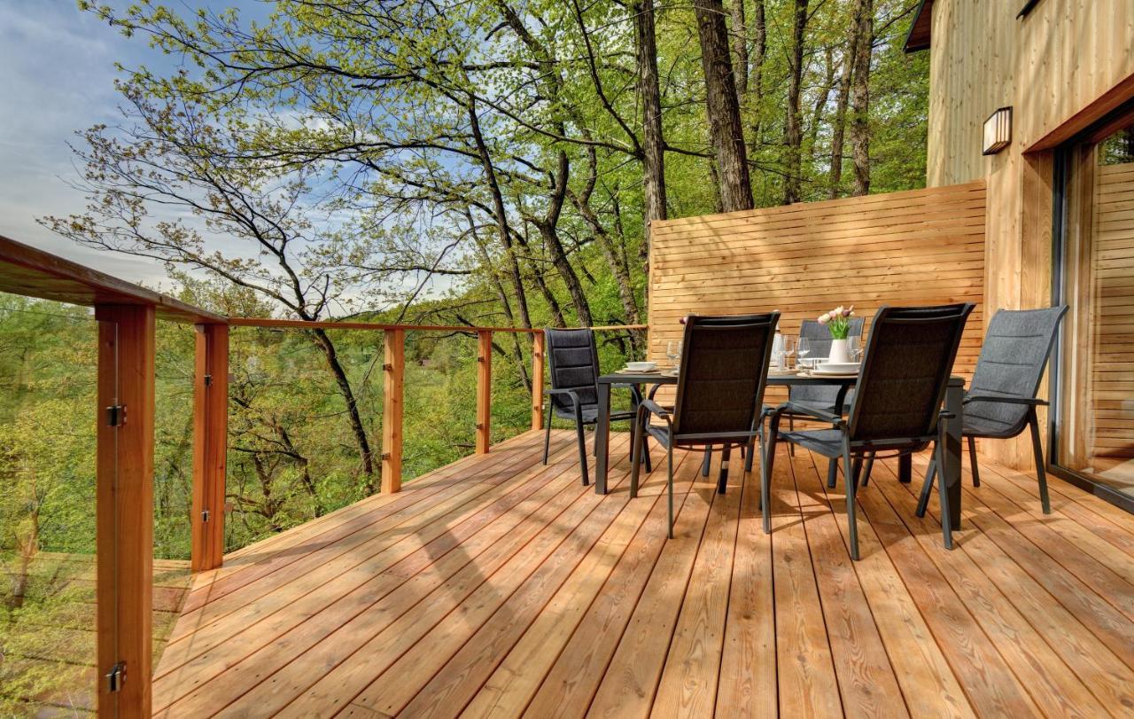 Riverside Cabin Doudleby Bagian luar foto
