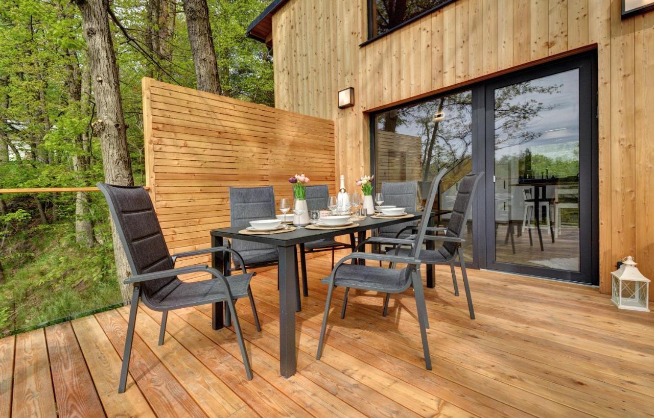 Riverside Cabin Doudleby Bagian luar foto