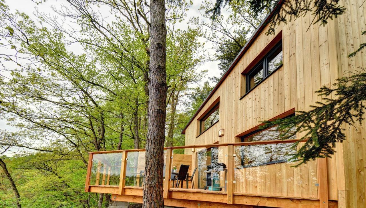 Riverside Cabin Doudleby Bagian luar foto